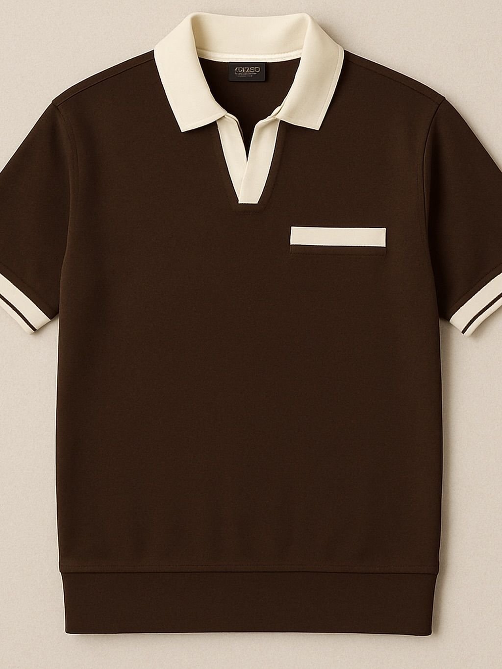Men Brown T-Shirt
